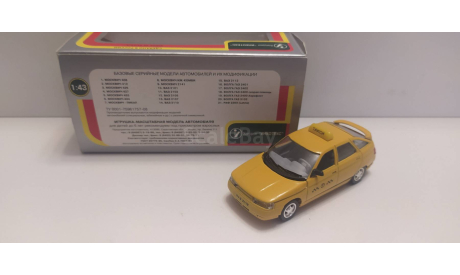 ВАЗ-2112 такси АГАТ, масштабная модель, scale43