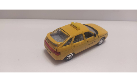 ВАЗ-2112 такси АГАТ, масштабная модель, scale43