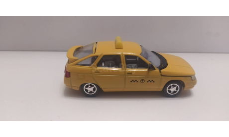 ВАЗ-2112 такси АГАТ, масштабная модель, scale43