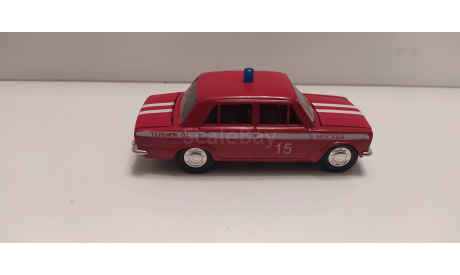 ВАЗ-2101 пожарная АГАТ, масштабная модель, scale43