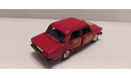 ВАЗ-2107 Пресса АГАТ, масштабная модель, scale43