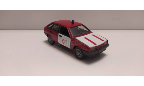 ВАЗ-2109 пожарная АГАТ, масштабная модель, scale43