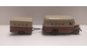 ПАЗ-657 и ПАЗ-658 хлеб ДНК, масштабная модель, scale43, ГАЗ