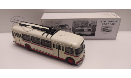троллейбус КТБ-4 Vector-Models, масштабная модель, scale43, ГАЗ