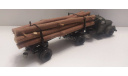Урал-ЗиС-355М лесовоз 1-ПР-5 Юрий Карпов, масштабная модель, scale43