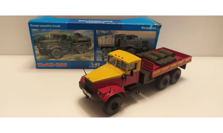 КрАЗ-255Б1 аварийный Саратов КрАЗ, масштабная модель, scale43, Волжанин