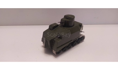 Танк тип-1 Сергеев, металл, масштабная модель, scale43, Волжанин