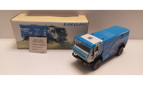 КамАЗ-4911 ралли Элекон, масштабная модель, scale43, Волжанин