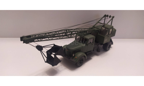 МАЗ-200 автокран К-52 с грейфером Киммерия, металл, масштабная модель, scale43, Волжанин