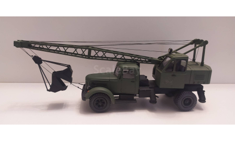 МАЗ-200 автокран К-52 с грейфером Киммерия, металл, масштабная модель, scale43, Волжанин