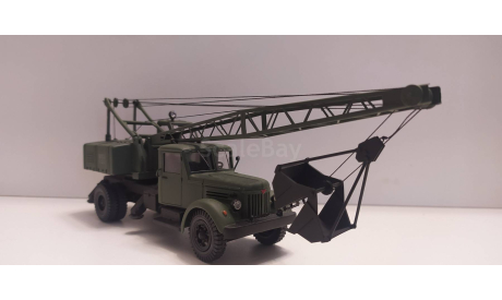 МАЗ-200 автокран К-52 с грейфером Киммерия, металл, масштабная модель, scale43, Волжанин
