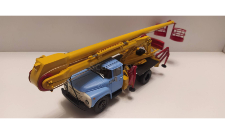 ЗиЛ-130 автовышка МШТС-2 ДНК, масштабная модель, scale43, Волжанин