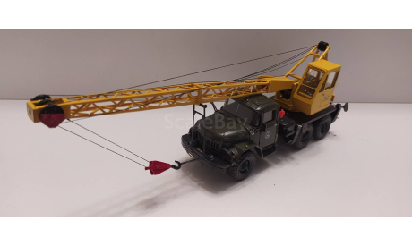 ЗиЛ-131 автокран КС-2561 ДНК, масштабная модель, scale43, Волжанин