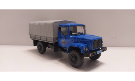 ГАЗ-3308 Садко Милиция АИСТ, масштабная модель, scale43, Волжанин