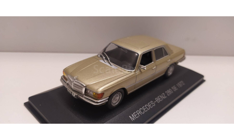 Mercedes-Benz 280 SE whitebox, масштабная модель, scale43, Волжанин