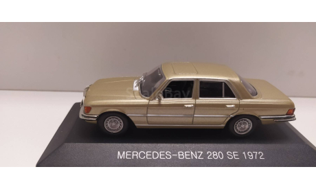 Mercedes-Benz 280 SE whitebox, масштабная модель, scale43, Волжанин