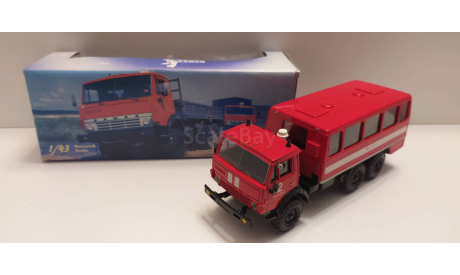 КамАЗ-4310 НефАЗ пожарный КазЛаб, масштабная модель, scale43, Волжанин