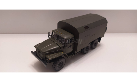 Урал-4320 кунг Андраник, масштабная модель, scale43, Волжанин
