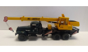 КрАЗ-257 автокран КС-3575А, масштабная модель, scale43