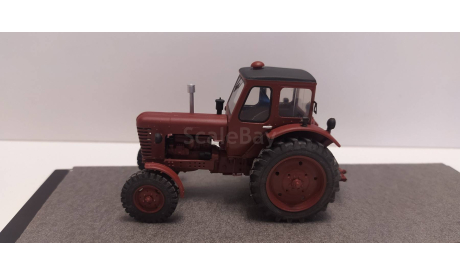 МТЗ-50 ранний бордовый RTM, масштабная модель, scale43