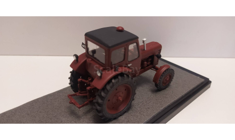 МТЗ-50 ранний бордовый RTM, масштабная модель, scale43