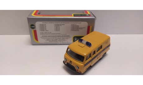 УАЗ-452в милиция АГАТ, масштабная модель, scale43, КамАЗ