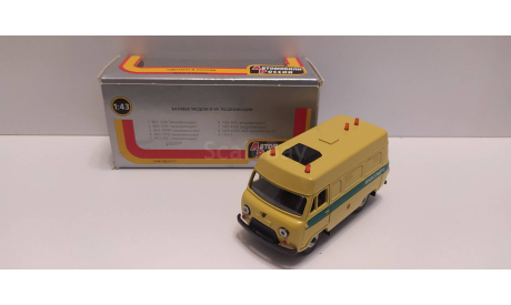 УАЗ-452в инкассаторский АГАТ, масштабная модель, scale43, КамАЗ