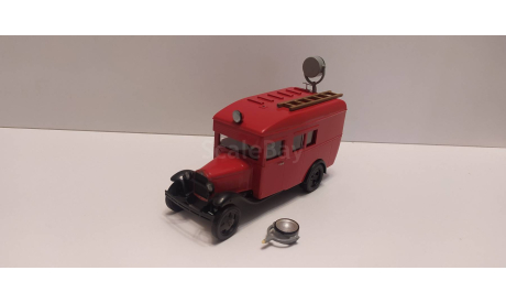 ГАЗ-АА прожекторный автобус ЛОМО, масштабная модель, scale43