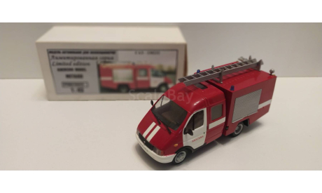 ГАЗель пожарная Vector-Models Вектор-Модельс, масштабная модель, scale43, ВАЗ