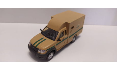 УАЗ патриот инкассация, масштабная модель, scale43, КрАЗ