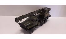 Урал-4320 автокран КС-3575 Ивановец, масштабная модель, scale43, КрАЗ