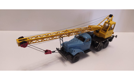 ЗиЛ-157 автокран КС-2561 ДНК, масштабная модель, scale43, ГАЗ