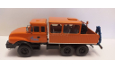 Урал-4320-35 полувахта с манипулятором Скейл, масштабная модель, scale43, ГАЗ