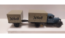 ГАЗ-АА хлеб с прицепом ЛОМО, масштабная модель, scale43
