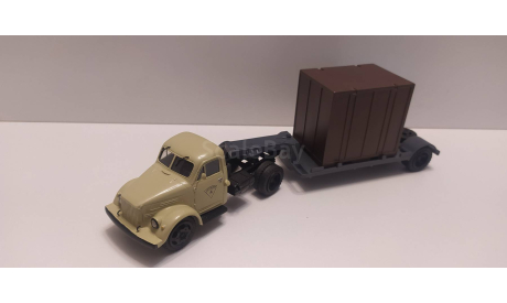 ГАЗ-51П и контейнер 5п Vector-Models, масштабная модель, scale43