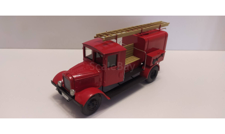 Яг-6 пожарная АЦ Волчанецкий медь, пайка, масштабная модель, scale43, ГАЗ