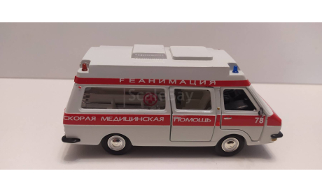 РАФ-22031 реанимация АГАТ, масштабная модель, scale43, ГАЗ