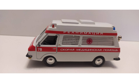 РАФ-22031 реанимация АГАТ, масштабная модель, scale43, ГАЗ
