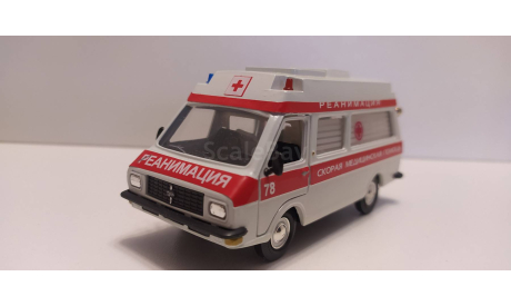 РАФ-22031 реанимация АГАТ, масштабная модель, scale43, ГАЗ