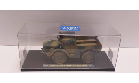Scoda RSO (Porshe typ 175) Миниклассик, масштабная модель, scale43, ГАЗ