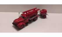 Урал-ЗиС-355М пож АЦ с прицепом ДНК, масштабная модель, scale43, ГАЗ
