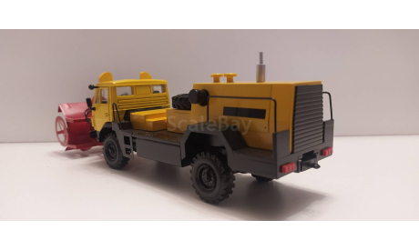 КамАЗ-4326 КО-816-2 Шквал Скейл (Миниград) Металл, масштабная модель, scale43