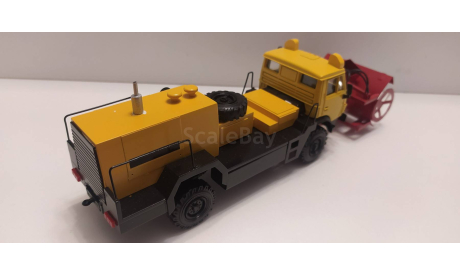 КамАЗ-4326 КО-816-2 Шквал Скейл (Миниград) Металл, масштабная модель, scale43