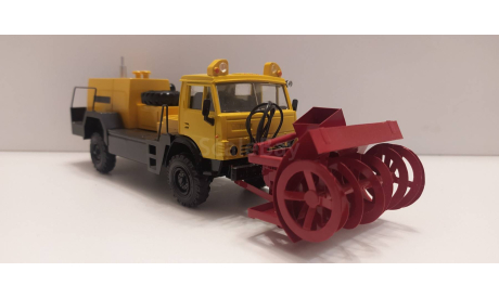 КамАЗ-4326 КО-816-2 Шквал Скейл (Миниград) Металл, масштабная модель, scale43