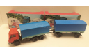 КамАЗ-5320 и ГКБ-8350 Элекон прицеп металл, масштабная модель, scale43, Москвич