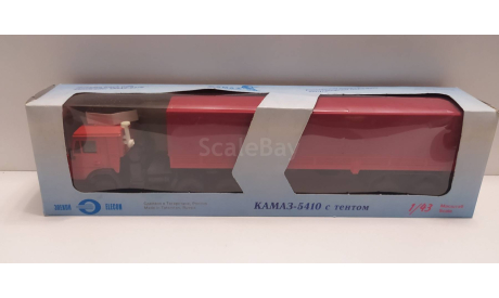 КамАЗ-5410 с полуприцепом ОдАЗ-9370 Элекон, масштабная модель, scale43, Москвич