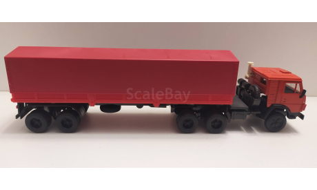 КамАЗ-5410 с полуприцепом ОдАЗ-9370 Элекон, масштабная модель, scale43, Москвич