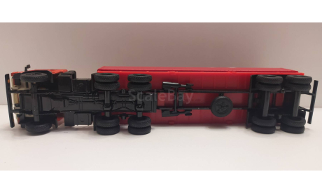 КамАЗ-5410 с полуприцепом ОдАЗ-9370 Элекон, масштабная модель, scale43, Москвич