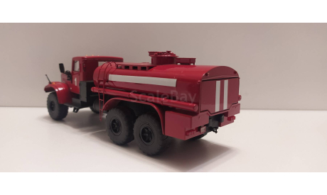 КрАЗ-255Б1 АЦ-8,5 пожарная Саратов КрАЗ, масштабная модель, scale43, КамАЗ