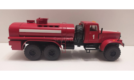 КрАЗ-255Б1 АЦ-8,5 пожарная Саратов КрАЗ, масштабная модель, scale43, КамАЗ